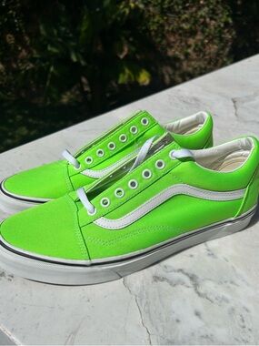 Vans Old Skool Neon Green Shoes